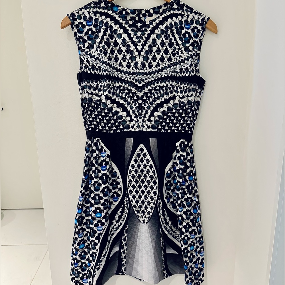 Peter Pilotto Silk Geometric Mini Dress